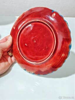 Starý kameninový talířek Schutz - 6