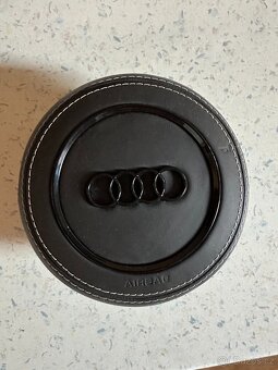 Kožený kryt airbagu volantu Audi Exclusive - 6