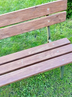 Lavička zahradní - 6