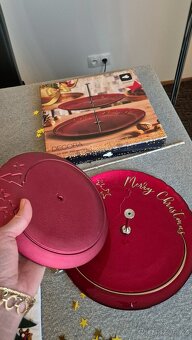 Vánoční 2 patrový talíř - 6