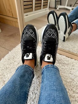 KARL LAGERFELD ČERNÉ TENISKY - 6