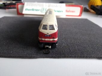 Vláčky TT Lokomotiva BR 119 + krabička + list - 6