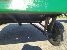 Lehký přívěs na 300 kg, za čtyřkolku nebo frézu, po opravě - 6
