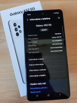 Samsung Galaxy A52 5G 6GB/128GB Dual Sim 64mpx+predná 32mpx - 6