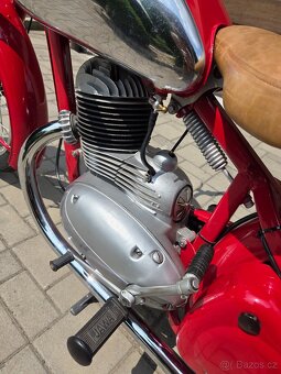 Jawa perak 250 r.v. 1952 dovoz - 6