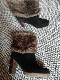 Semisove boty Scholl na podpatku 38 - 6