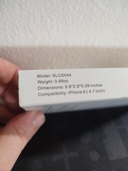 Světle hnědý kryt pro Iphone 6 - přírodní bambus - 6