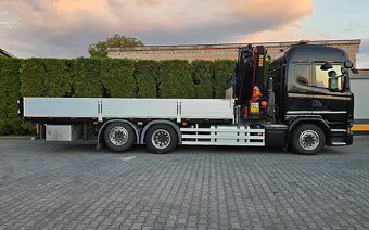 Scania G490 6x2 - valník s hydraulickou rukou Palfinger - 6