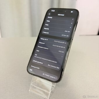 iPhone 14 Pro 256GB černý, pěkný stav, 12 měsíců záruka - 6