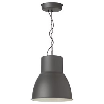 HEKTAR Závěsná lampa, tmavě šedá, 38 cm Ikea - 6