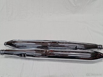 Predám VÝFUKY(dútniky) kolená JAWA 250 350 KYV-PAN, REPLIKA - 6