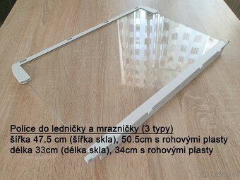 Police (skla) do lednice a mrazničky - 6