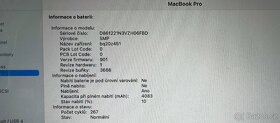MacBook Pro 256GB 2018, nová baterie a topcase - 6