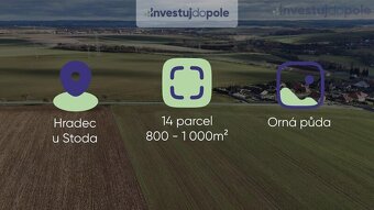 Exkluzivní prodej pozemku v Hradci u Stoda – ideální jako al - 6