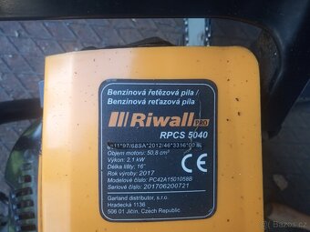 Motorová pila Riwall pro RPCS5040 - 6