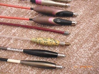 Splávky na ryby anglické, klasické, různé gramáže, 16 kusů - 6
