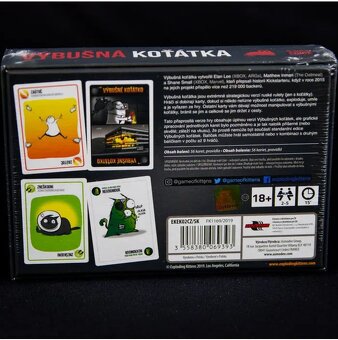 Společenská desková hra Výbušná Koťátka: Přisprostlá edice - 6