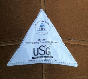 Jezdecká přilba zn. USG velikost 52 - nová + obal - 6