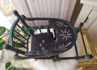 Dřevěná židlička pro penenky - 6