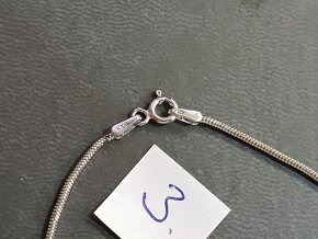 Šperky z bílého zlata 14kt 585/1000 - 6