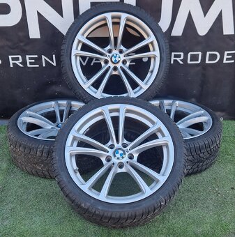 5x120 R20 bmw styling 409 F10 M5+❄️ zimní pneu ZÁNOVNÍ STAV - 6