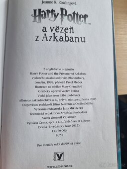 Harry Potter knihy - 6