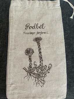 lněné látkové pytlíčky,sáčky na potraviny - 6