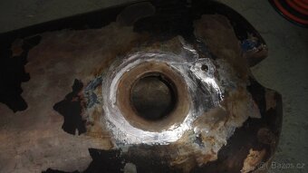 Praga 500Bd originál mosazná nádrž - 6