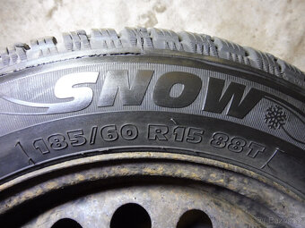 Prodám 2 orig.15" kola + zim.pneu.OPEL MERIVA  185/60/15 - 6