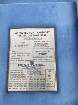13,7m dlouhý lodní kontejner - 6