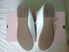 Dívčí bílé baleriny lakovky GRACELAND EU33 - 6