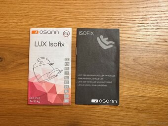 ISOFIX podsedák Osann (+ podložka) - 6