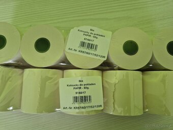 Pokladní kotoučky 57/60/17 doprava jen 19,- - 6