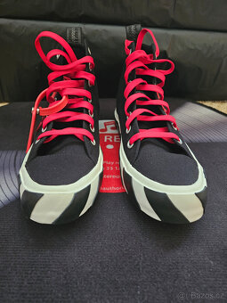 OFF-WHITE Vulcanized Canavas Blac Red (Virgil Abloh) NOVÉ - 6