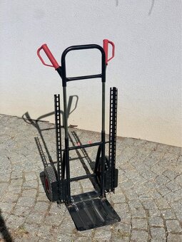 Rudl, rudlík, skládací, 200kg nosnost, velká lopata - 6