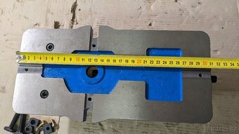 Strojní svěrák čelisti 100mm rozevření 120mm - 6