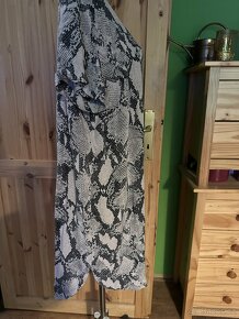 Elegantní šaty, nebo dlouhá blůza viskóza vel. L - 6