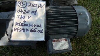 Elektromotor třífázový 380/220V s převodovkou různé - 6