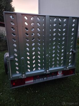 Sklopný přívěs FAT BOY TRAP 750 kg, 2,7 x 1,32 - 13" kola - 6