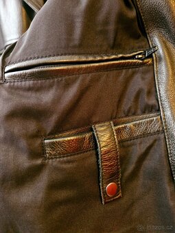 Pánský kožený kabát Shic skin vel.50 - 6