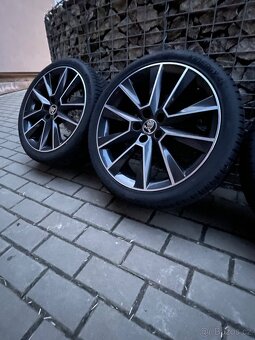 Skoda Fabia 3, Rapid or celor sada 215/40-17 Savio Anthrazit - 6