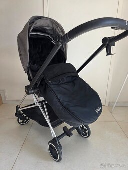 Kočárek Cybex Mios + fusak, držák nápojů, síťka, snack tray - 6