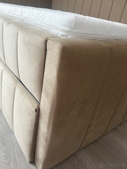 Čalouněná postel s přistýlkou -  COMFINO VELVET 120x200 - 6