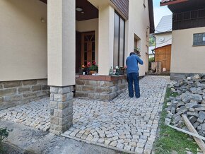 Pokládka žulových Kostek - 6
