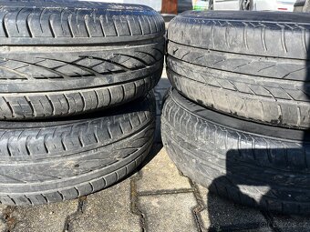 4x alu disky 5x112 R15, letní pneu 70% - 6