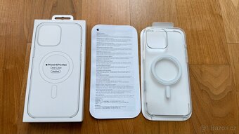 Apple průhledný kryt MagSafe iPhone 16 Pro Max v záruce - 6