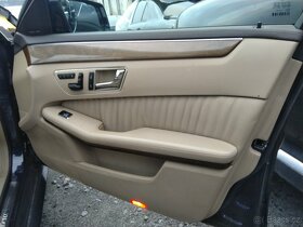 Kožený interiér na Mercedes Benz E - w212 combi - 6