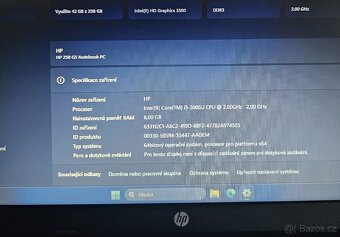 HP 250 G5 / Intel i3 / 8GB RAM / 256GB m.2 SSD / Win 11 - 6