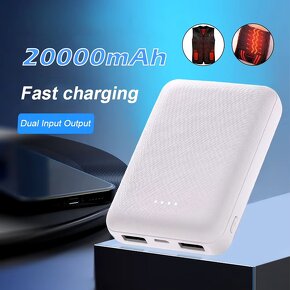POWERBANKA 20000mAH PRO VYHŘÍVANÉ OBLEČENÍ - 6