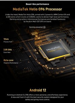 DOOGEE S98 odolný smartphone - 6